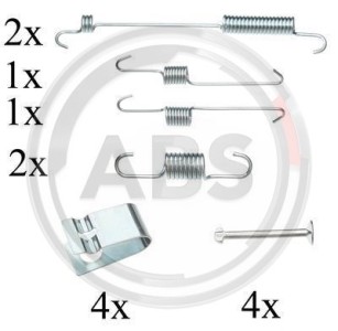 Monteringssats bromsbackar - MS-950319