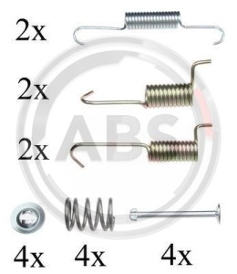 Monteringssats bromsbackar - MS-950324