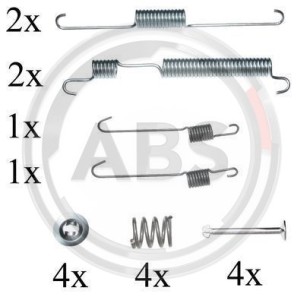 Monteringssats bromsbackar - MS-950326