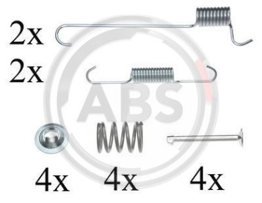 Monteringssats bromsbackar - MS-950345